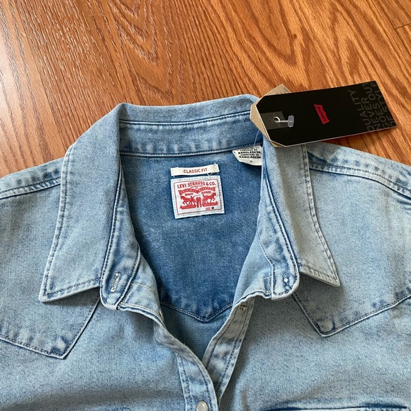 LEVI’S Ultimate Western Women Long Sleeve Shirt - Picture 4 of 9